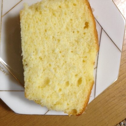 倍量にして、パウンドケーキ型で作りました♫